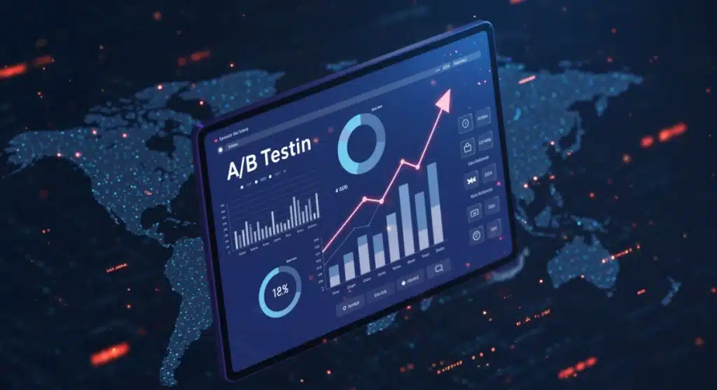 A/B Testing with Advanced Analytics: Boost US Conversions 10% by 2025