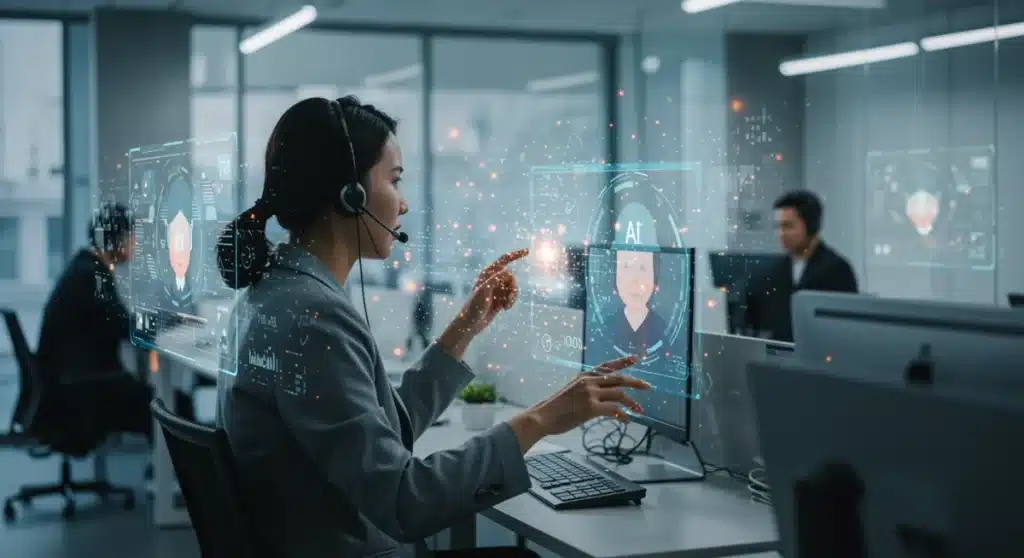 Automating Customer Service: US Companies Save 25% with AI by 2025