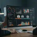 AI dashboard showing personalized marketing analytics and strategic roadmap for US brands