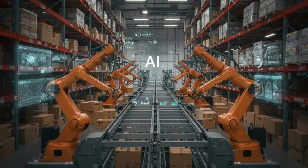 AI Supply Chain Optimization: 15% Efficiency for US Retailers