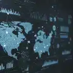 Advanced analytics dashboard showing cost savings trends for US businesses
