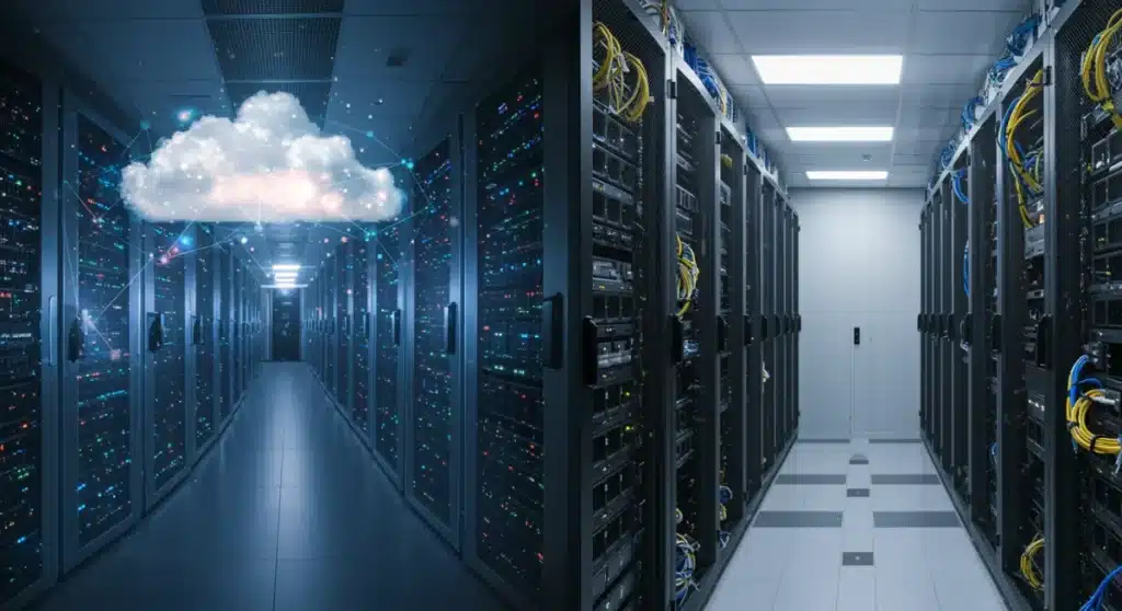 Cloud vs. On-Premise Data Warehousing for US Businesses in 2025