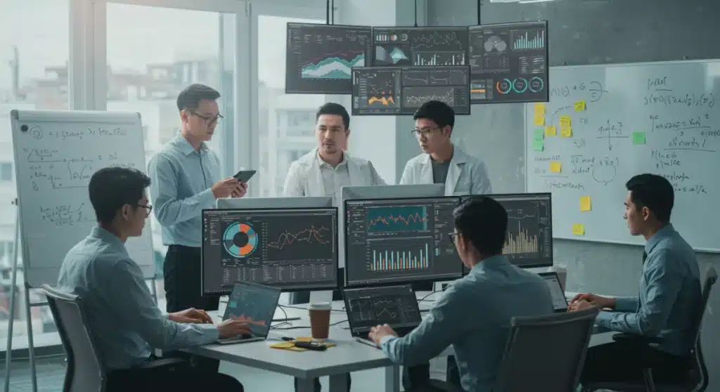 Data Scientists in US Businesses: Key Skills & 15% Performance Boost by 2025