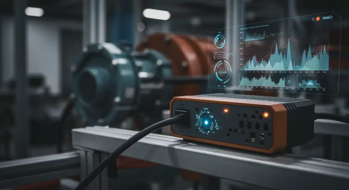 Edge computing device processing data locally in an industrial environment