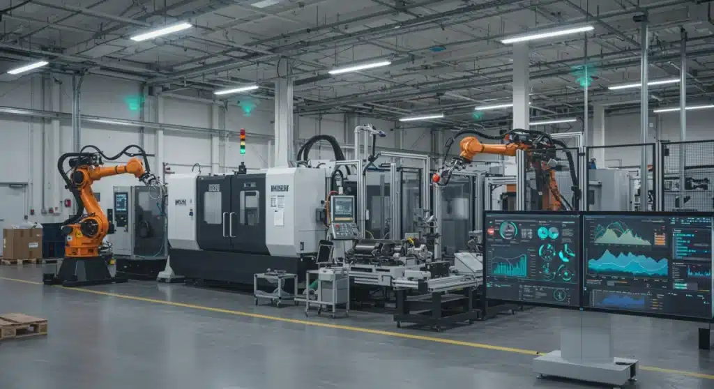 Predictive Maintenance in US Manufacturing: IoT Data for 2025 Efficiency