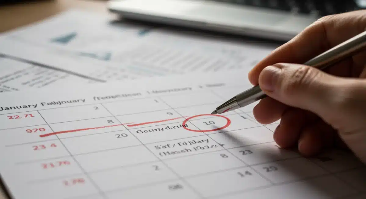 Calendar highlighting critical Q1 2025 grant application deadlines for startups