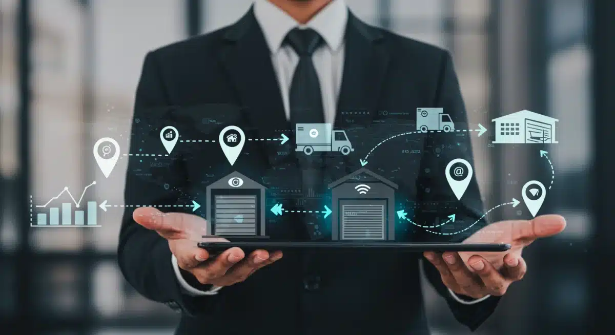 Optimized e-commerce supply chain with real-time data flow for inventory management